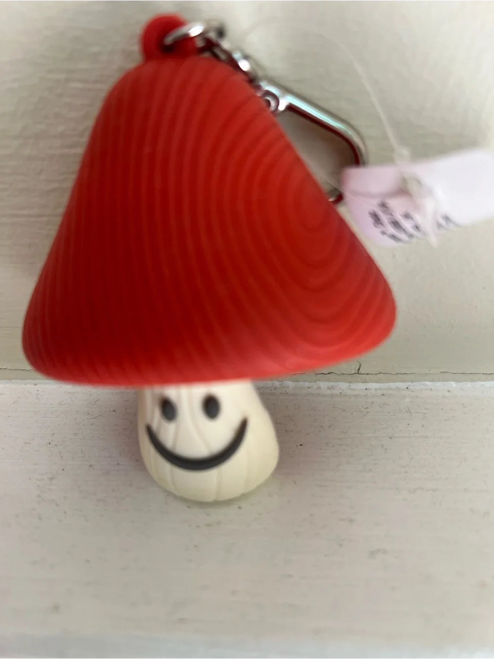 Bath Body Works by mushroom happy face keychain pocketbac sanitizer holder clip